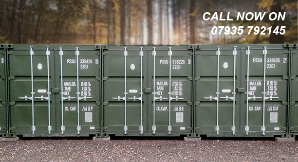 Landford Self Storage containers